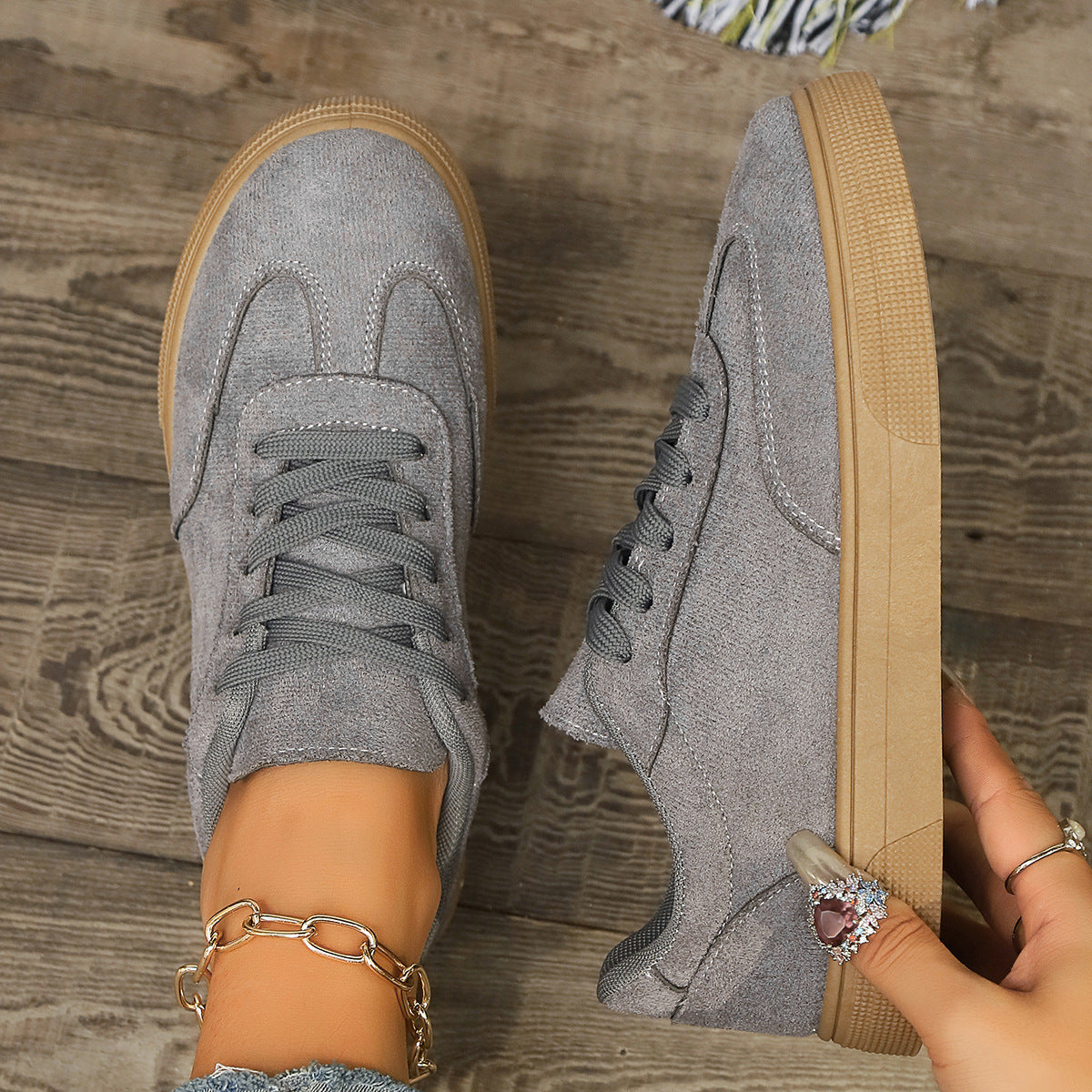 Pureline Suede Sneakers