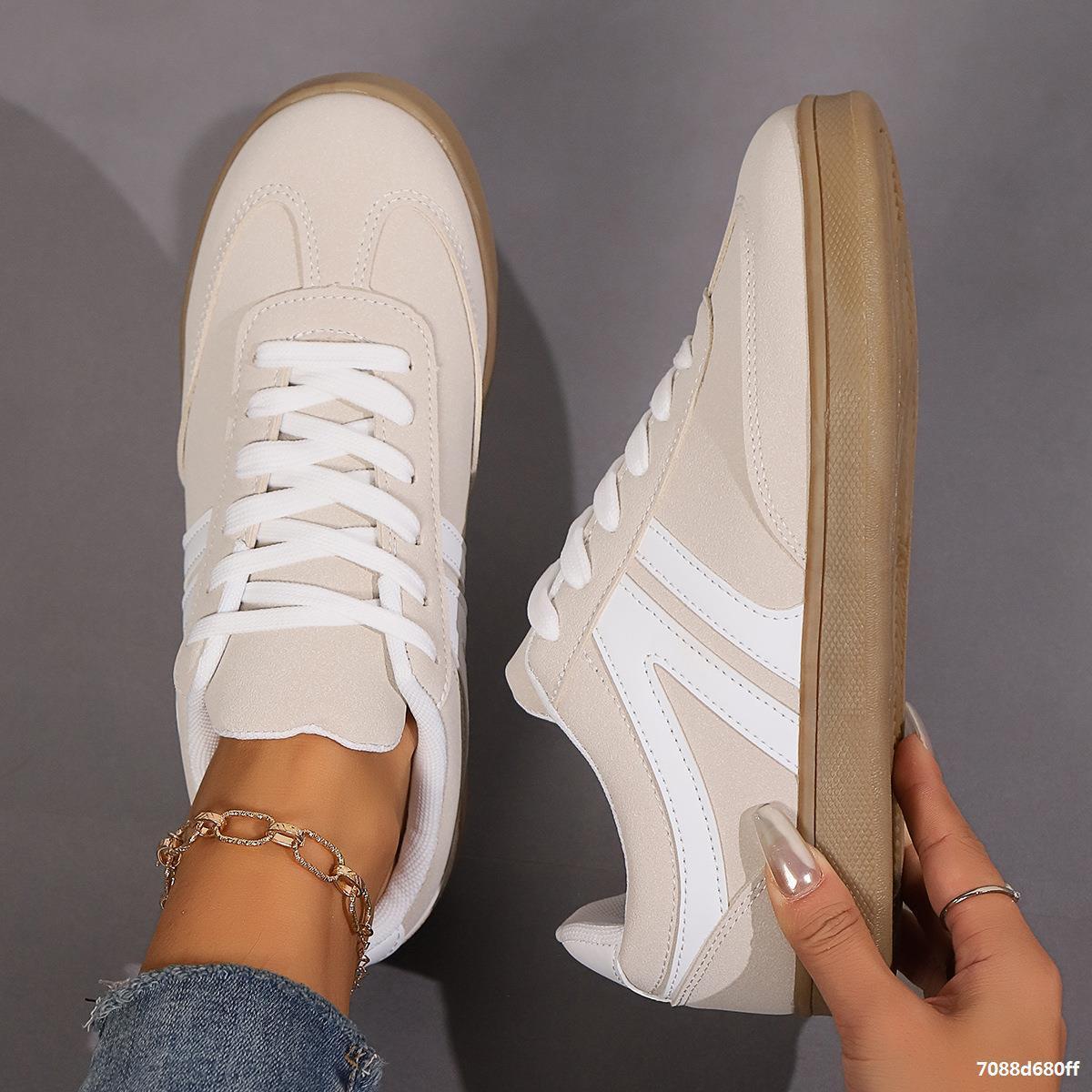 Baskets Plates - Style Décontracté et Confortable