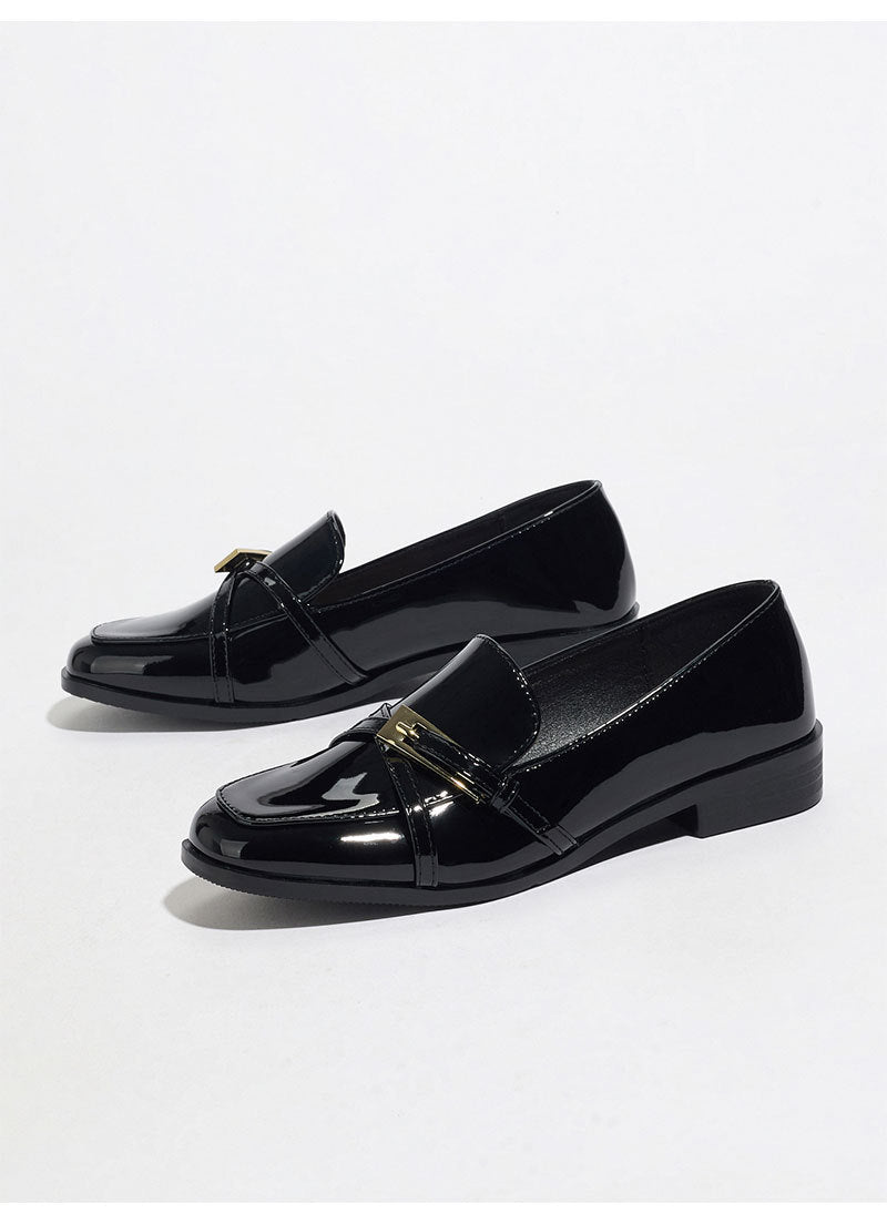 VerniSquare Patent Loafers