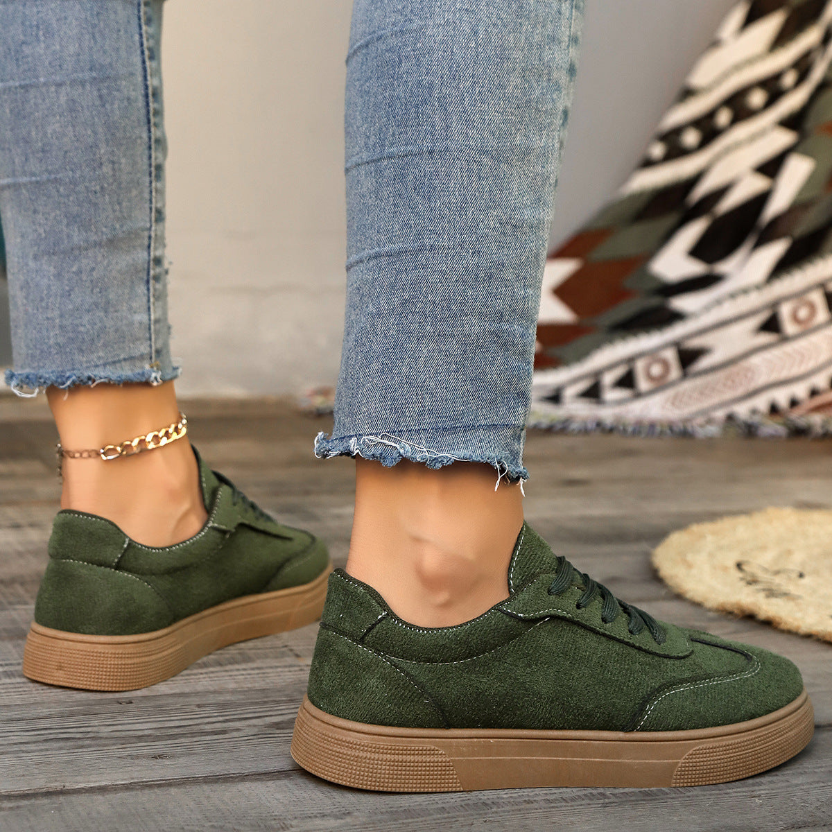 Pureline Suede Sneakers