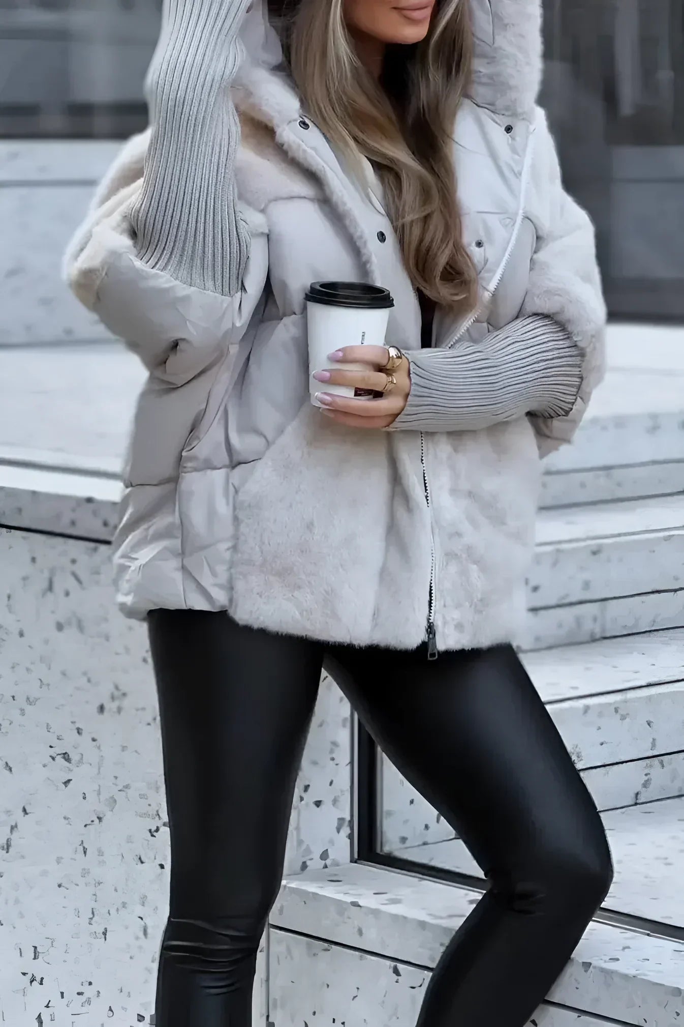 Alisha Faux Fur Coat