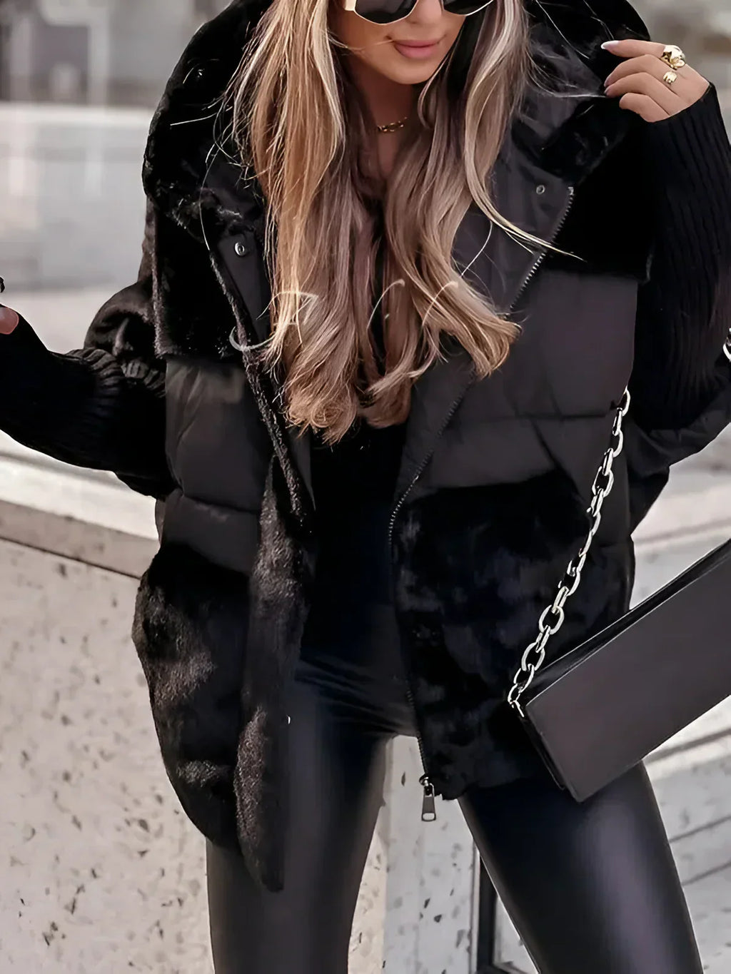 Alisha Faux Fur Coat