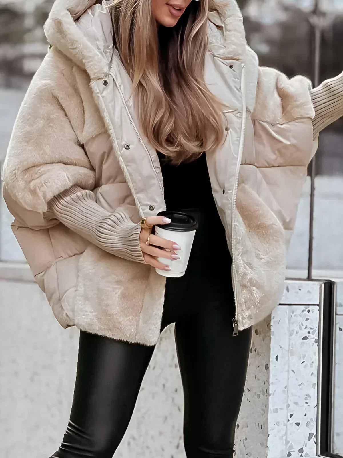 Alisha Faux Fur Coat