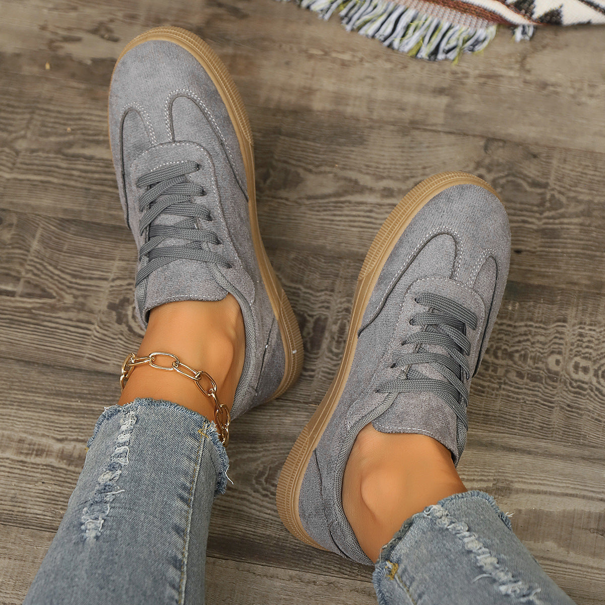 Pureline Suede Sneakers