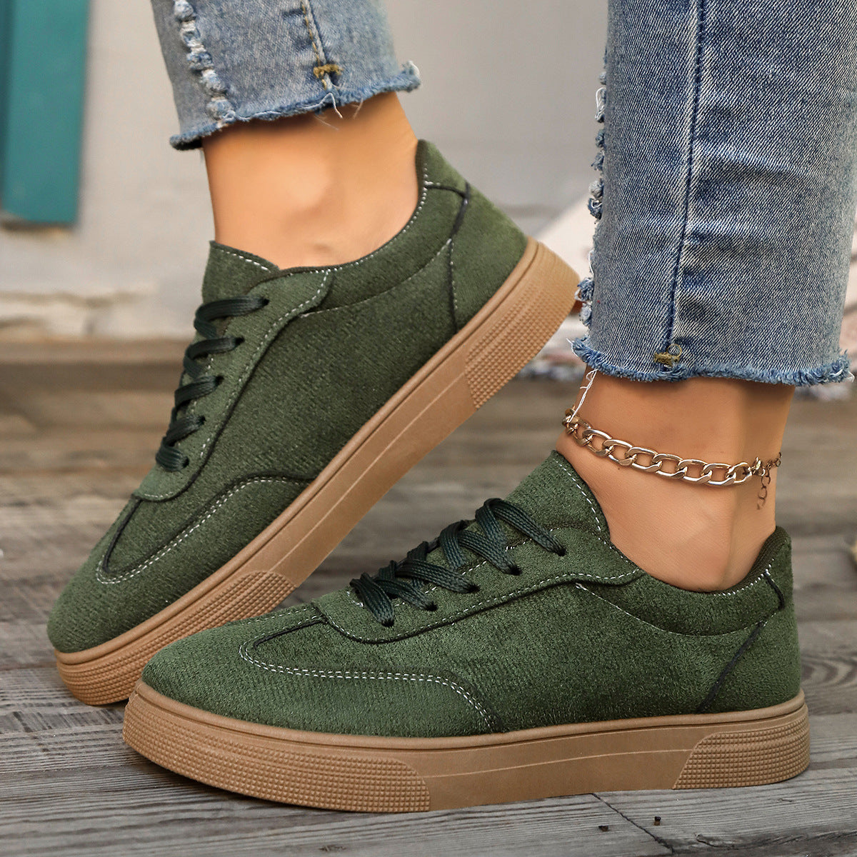 Pureline Suede Sneakers
