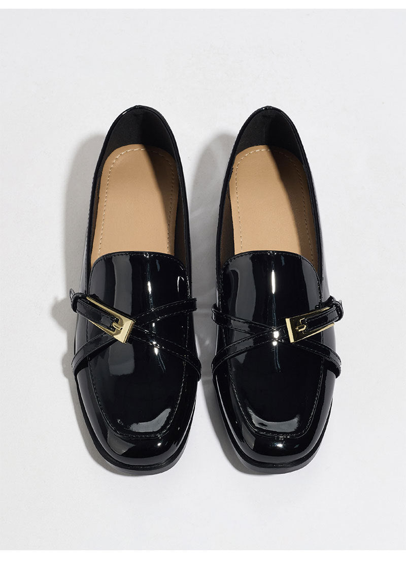 VerniSquare Patent Loafers