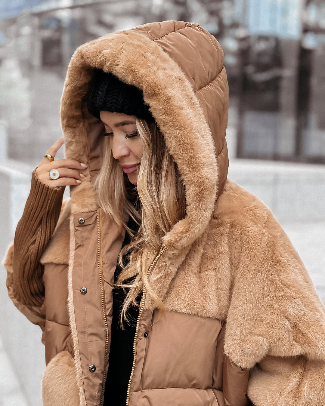 Alisha Faux Fur Coat