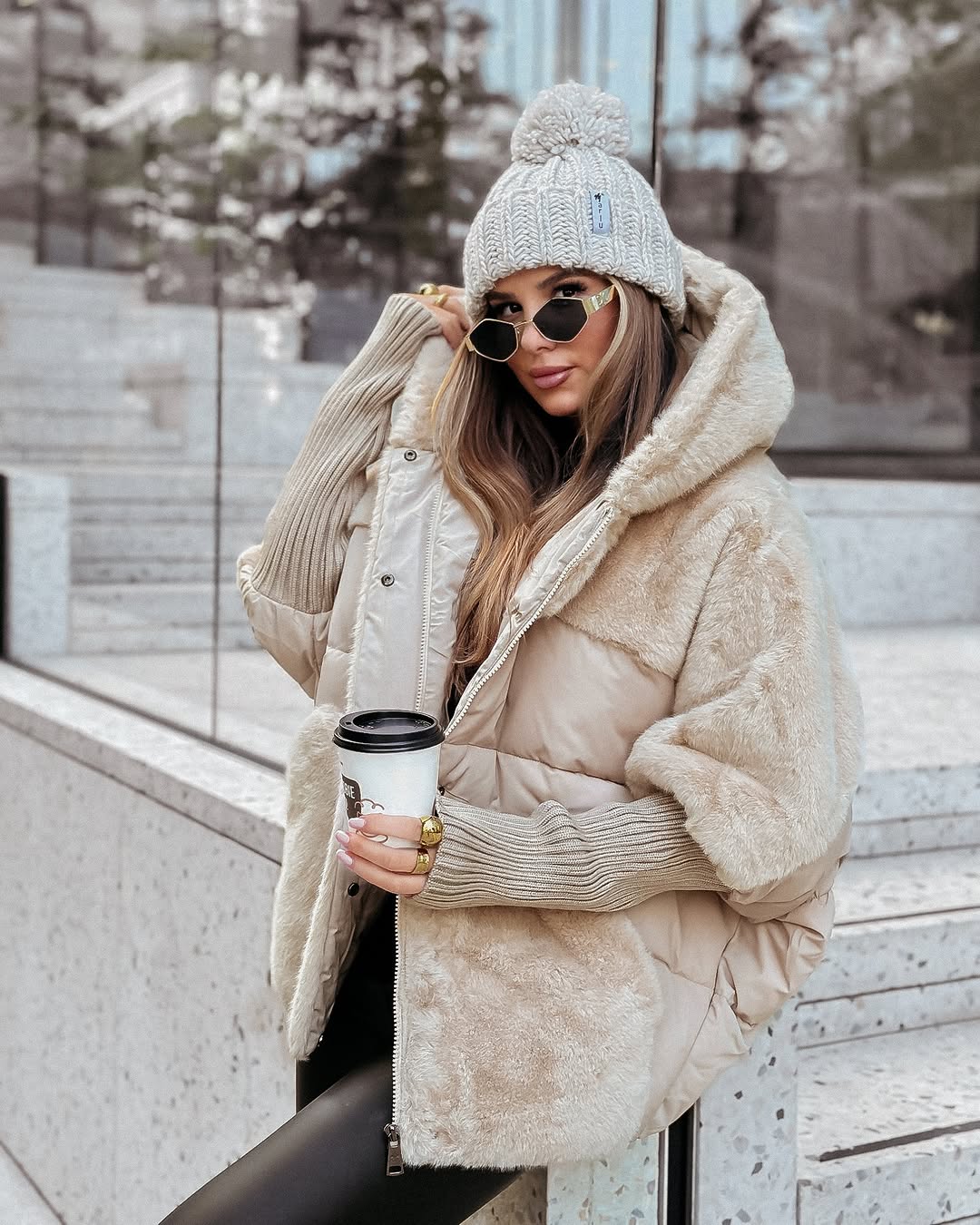 Alisha Faux Fur Coat